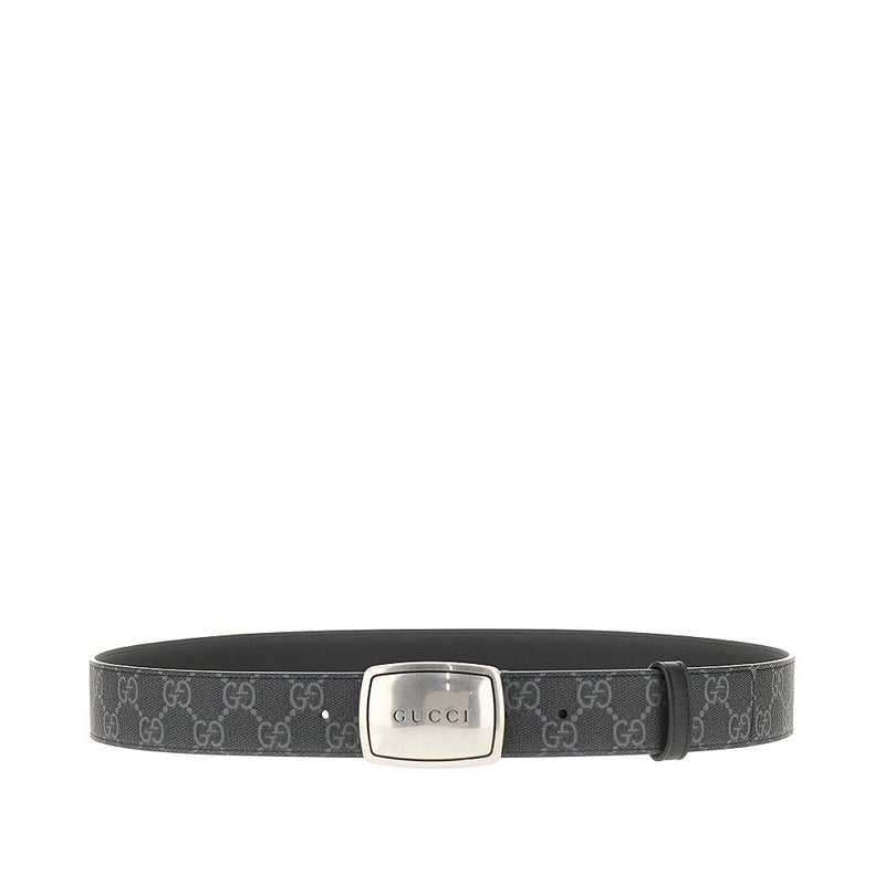 Gucci Gucci GG Supreme Belt Black Men - World Class Fashion