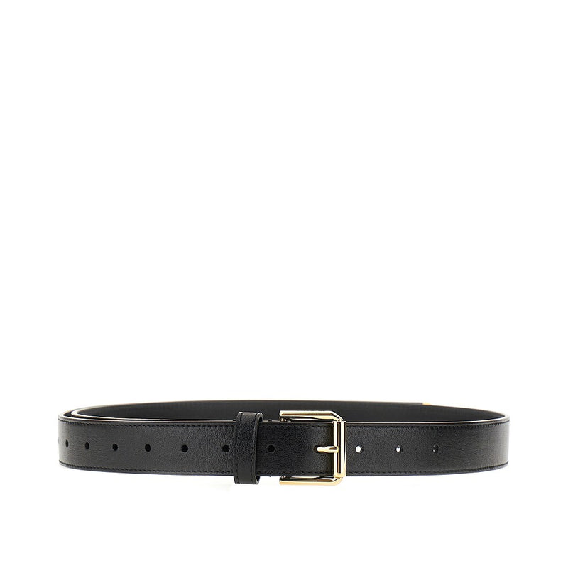 Givenchy Givenchy Voyou Leather Belt Black - World Class Fashion