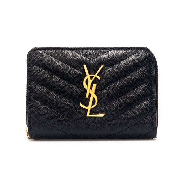 Saint Laurent Saint Laurent Cassandre Wallet Black Women - World Class Fashion