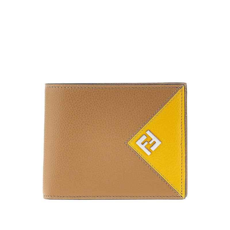 Fendi Fendi Grained Leather Lui Wallet Multicolor - World Class Fashion