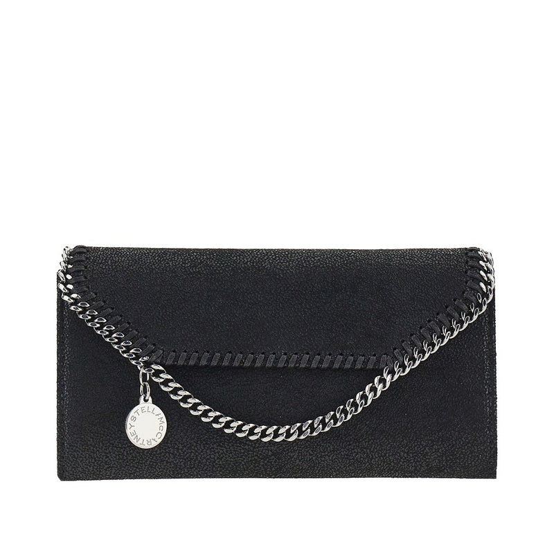 Stella Mccartney Stella McCartney Falabella Wallet Black Women - World Class Fashion