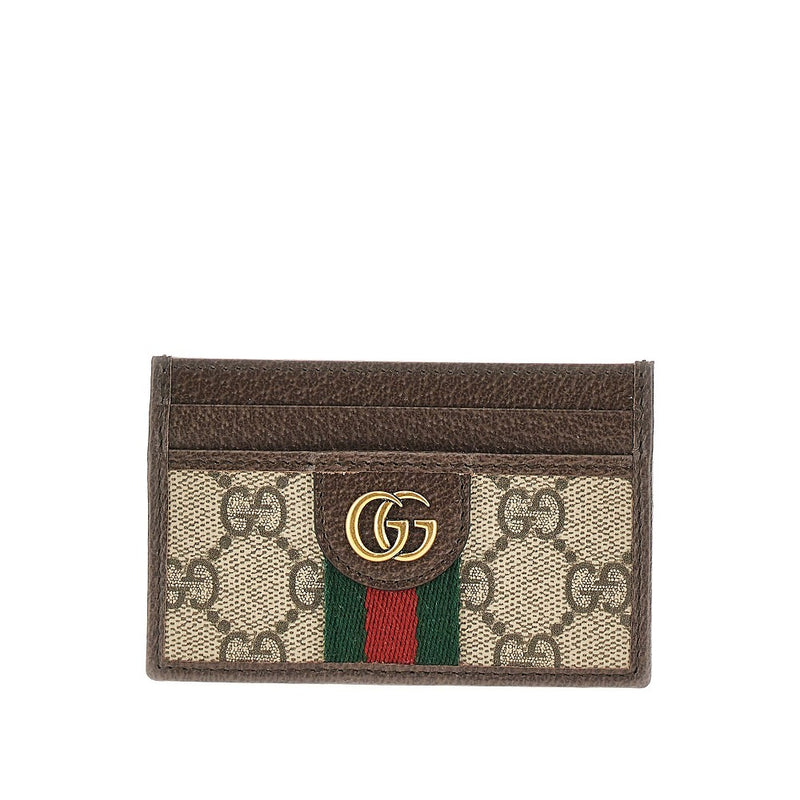 Gucci Gucci Ophidia Cardholder Brown Men - World Class Fashion
