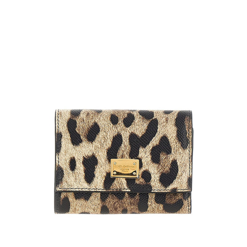 Dolce&gabbana Dolce&gabbana Leopard-print Leather Wallet Multicolor - World Class Fashion