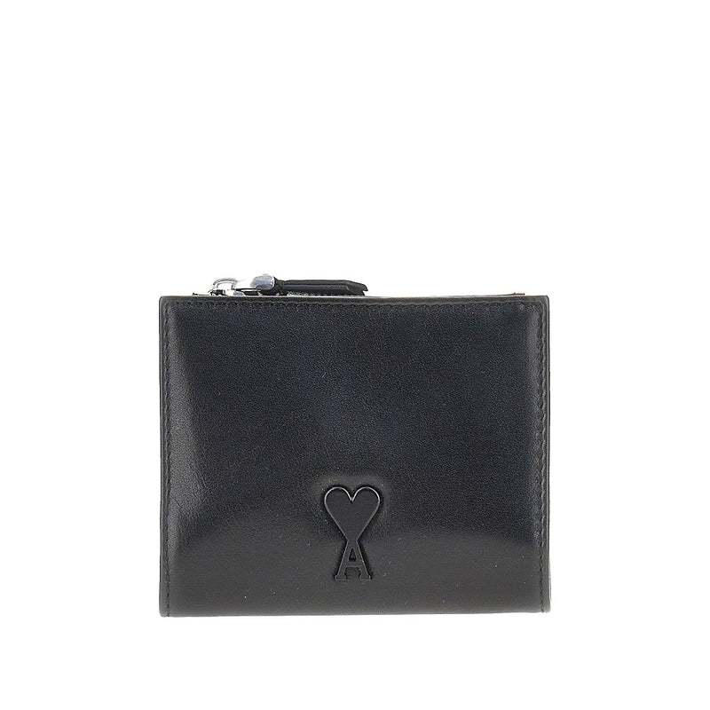 Ami Ami Leather Bi-fold Voulez-vous Wallet - World Class Fashion