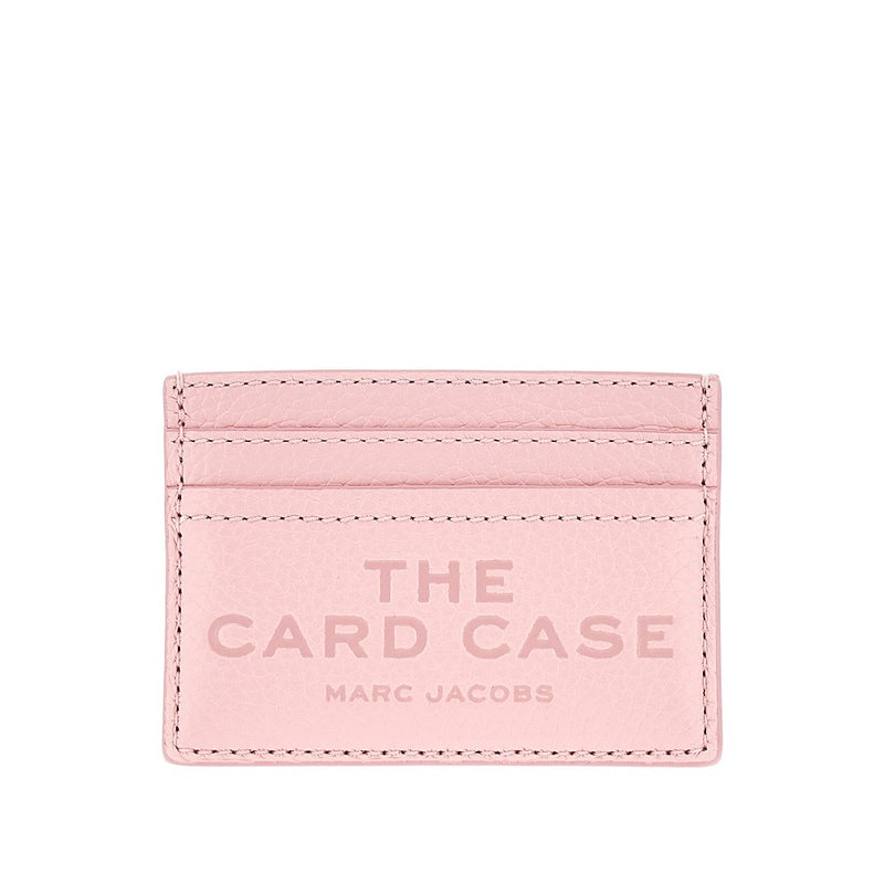 Marc Jacobs Marc Jacobs Grain Leather Cardholder Pink - World Class Fashion