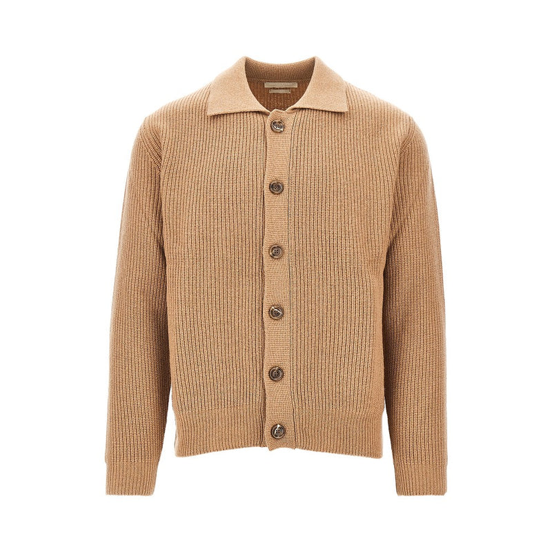 Daniele Fiesoli Daniele Fiesoli Upcycled Cashmere Cardigan Beige - World Class Fashion